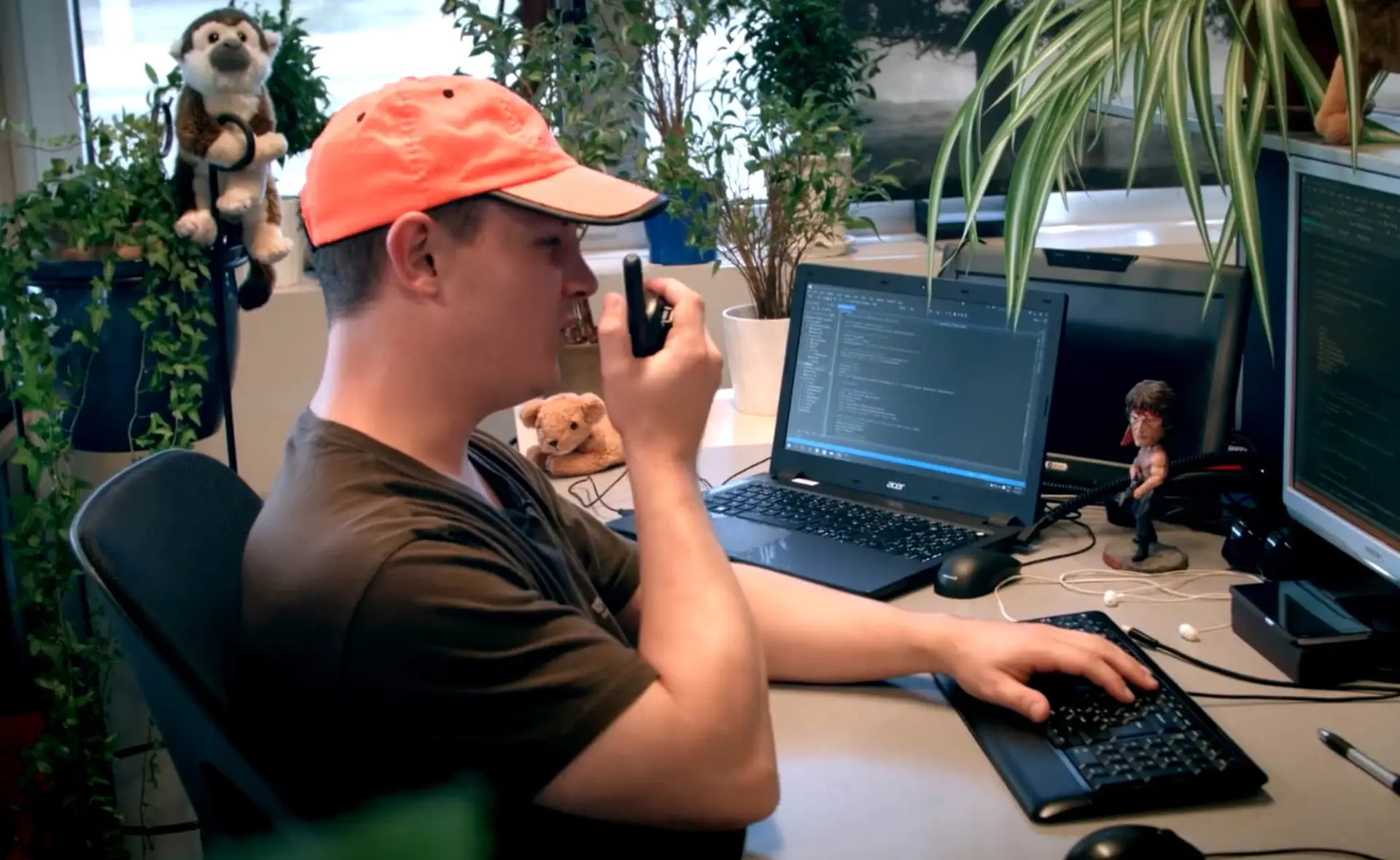 man, talkie iptrade video corporate