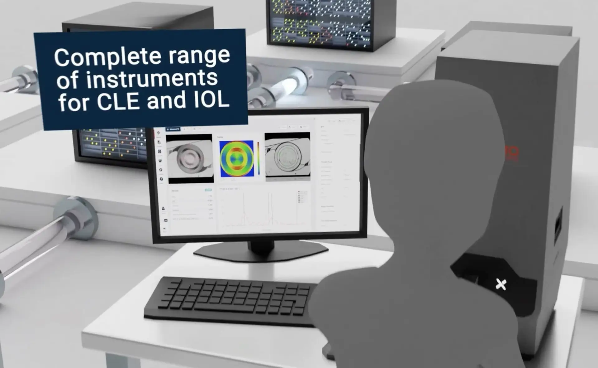 lambda-x 3d animation video portfolio ophthalmic lenses